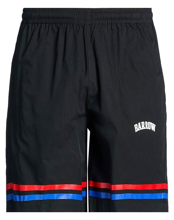 バロー メンズ ボトムス ハーフパンツ・ショーツ ショートパンツバミューダパンツ BARROW Black ブラック