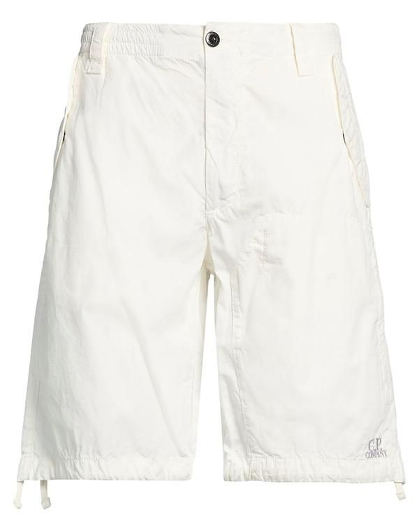 シーピーカンパニー メンズ ボトムス ハーフパンツ・ショーツ ショートパンツバミューダパンツ CP COMPANY White ホワイト