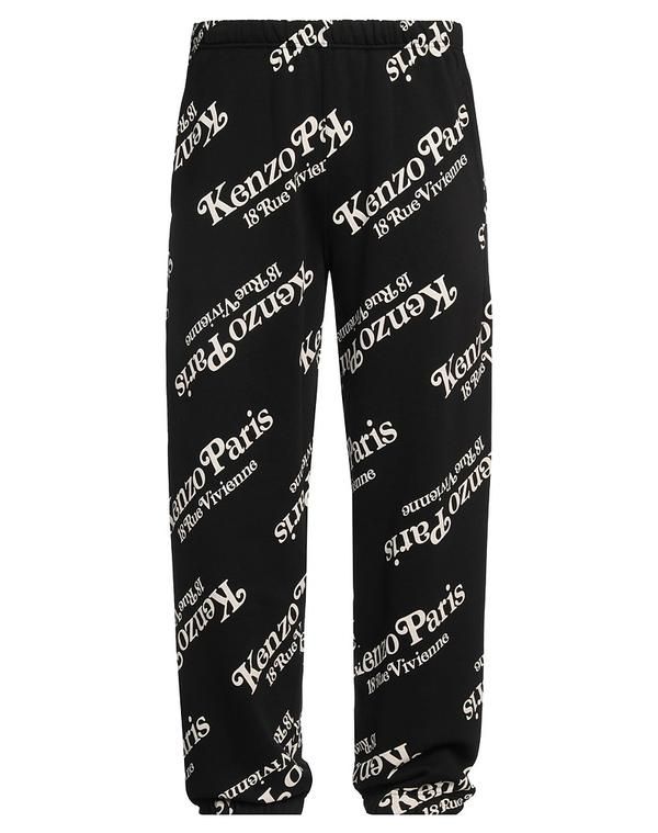 ケンゾー メンズ ボトムス カジュアルパンツ スウェットパンツ KENZO Black ブラック