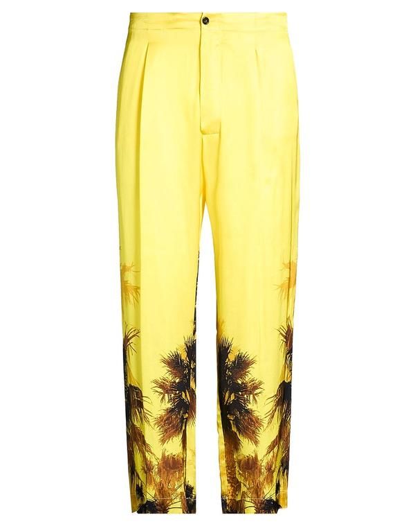 ラネウス メンズ ボトムス カジュアルパンツ LANEUS Yellow イエロー