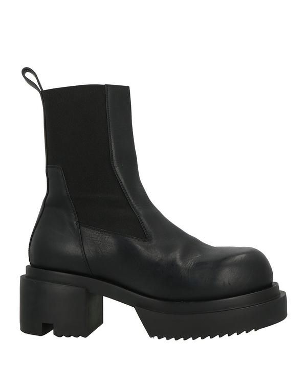リックオウエンス メンズ シューズ ブーツ・レインブーツ ショートブーツ RICK OWENS Black ブラック 259,560円
