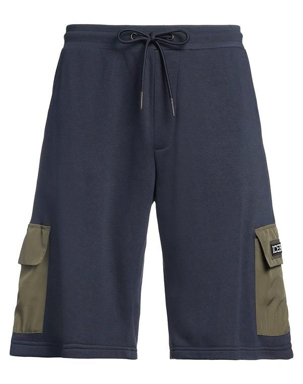 アイスバーグ メンズ ボトムス ハーフパンツ・ショーツ ショートパンツバミューダパンツ ICEBERG Navy ネイビー