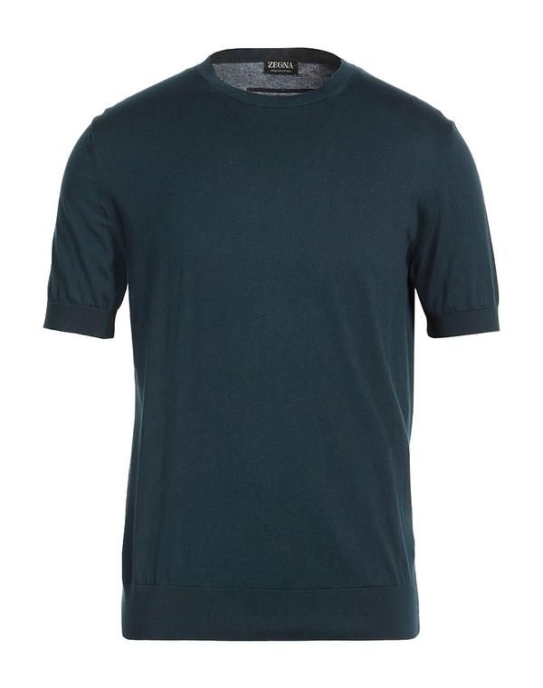 ゼニア メンズ トップス シャツ プルオーバー ZEGNA Deep Teal ティール