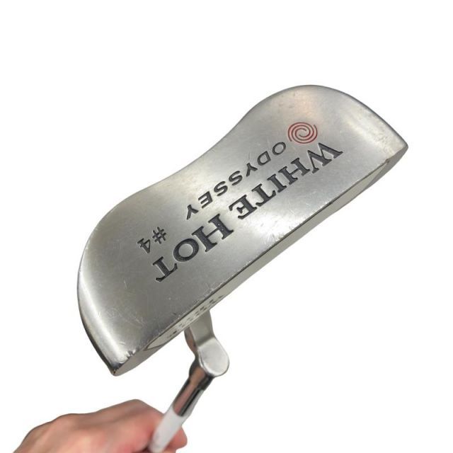 【中古】 オデッセイ WHITE HOT #4 34インチ パター PT スチール (フレックスその他) メンズ 男性用 右利き 右用 Cランク ゴルフクラブ