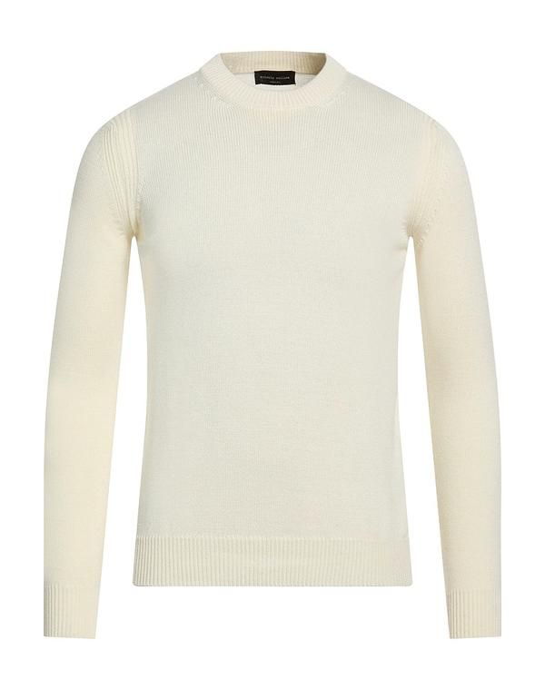 ロベルトコリーナ メンズ トップス シャツ プルオーバー ROBERTO COLLINA Ivory アイボリー