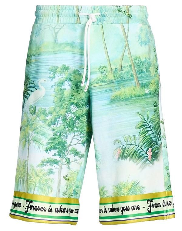 リプレイ メンズ ボトムス ハーフパンツ・ショーツ ショートパンツバミューダパンツ REPLAY Green グリーン
