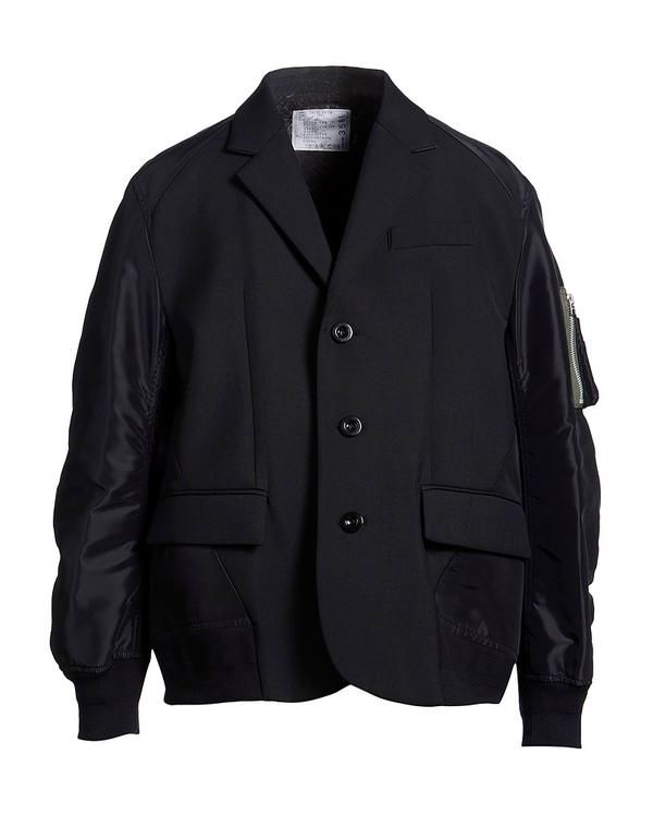 サカイ メンズ アウター ジャケット・ブルゾン SACAI Black ブラック