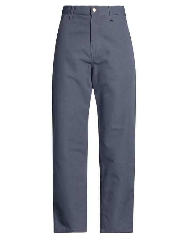 カーハート メンズ ボトムス カジュアルパンツ CARHARTT Blue Gray グレー