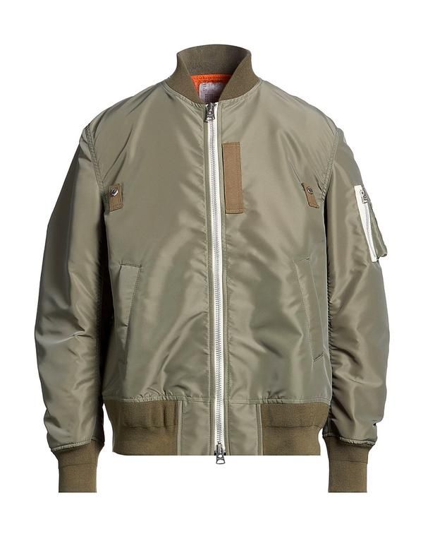 サカイ メンズ アウター ジャケット・ブルゾン ボンバージャケット SACAI Military Green グリーン