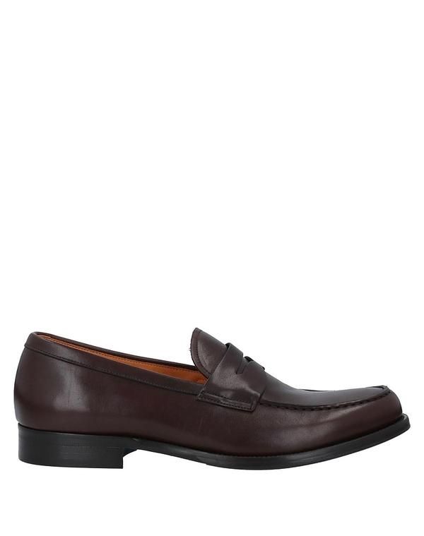 ストール・マンテラッシ メンズ シューズ スリッポン・ローファー モカシン SUTOR MANTELLASSI Chocolate Brown ブラウン