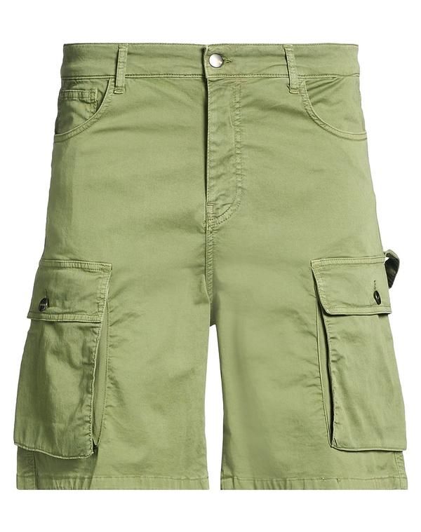 バロー メンズ ボトムス ハーフパンツ・ショーツ ショートパンツバミューダパンツ BARROW Military Green グリーン