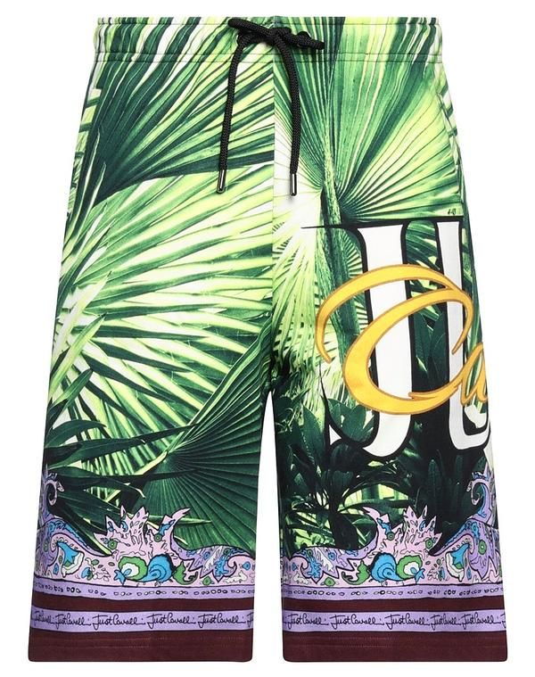 ジャストカバリ メンズ ボトムス カジュアルパンツ スウェットパンツ JUST CAVALLI Green グリーン