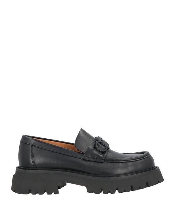 フェラガモ メンズ シューズ スリッポン・ローファー モカシン FERRAGAMO Black ブラック