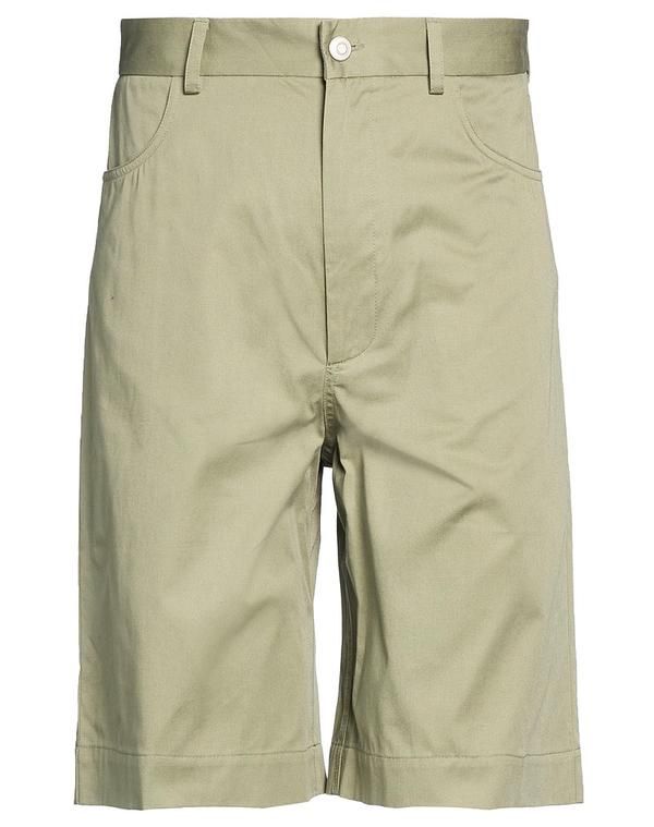 ロベルトコリーナ メンズ ボトムス ハーフパンツ・ショーツ ショートパンツバミューダパンツ ROBERTO COLLINA Military Green グリーン