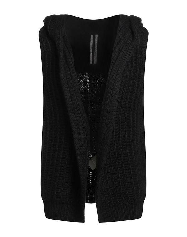 リックオウエンス メンズ アウター カーディガン カシミヤニット RICK OWENS Black ブラック