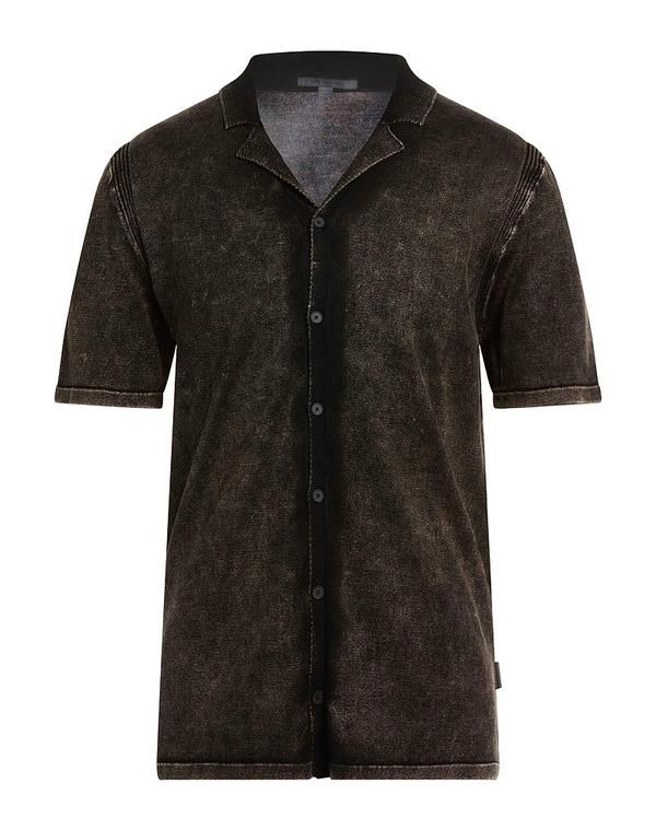 ジョンバルベイトス メンズ トップス シャツ JOHN VARVATOS Black ブラック