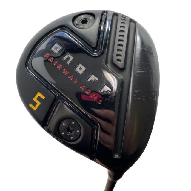 【中古】 ダイワ(グローブライド) ONOFF ARMS(2024) KURO 5W フェアウェイウッド FW CBT-624F (フレックスS) メンズ 男性用 右利き 右用 Cランク ゴルフクラブ