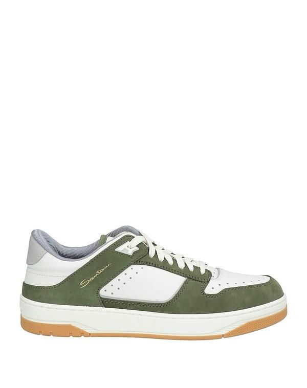 サントーニ メンズ シューズ スニーカー SANTONI Military Green グリーン