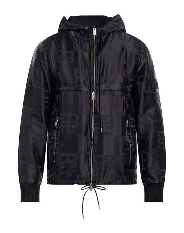 ビッケンバーグス メンズ アウター ジャケット・ブルゾン BIKKEMBERGS Black ブラック