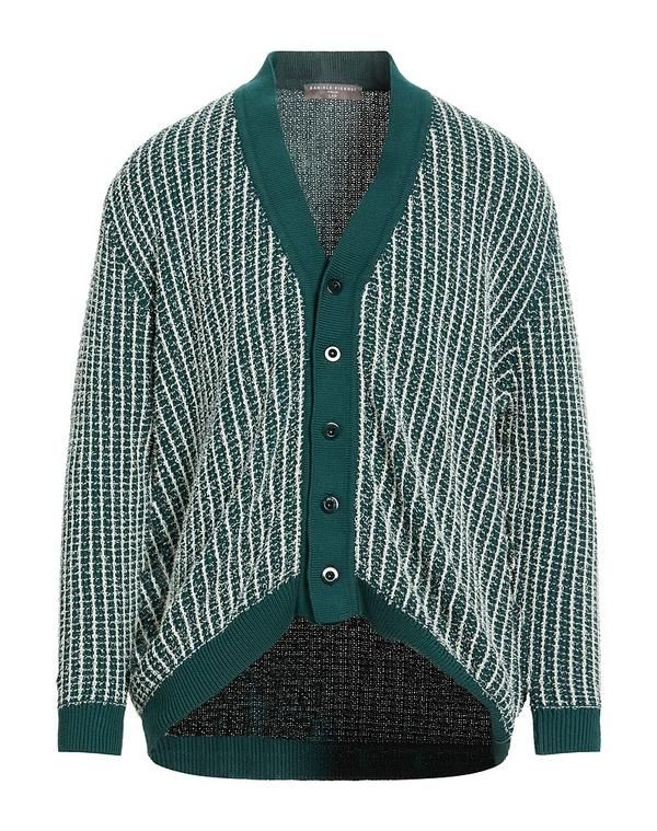 ダニエル フィエゾリ メンズ アウター カーディガン DANIELE FIESOLI Deep Teal ティール