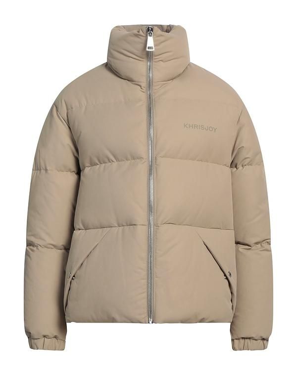 クリスジョイ メンズ アウター ジャケット・ブルゾン パファージャケット KHRISJOY Beige ベージュ