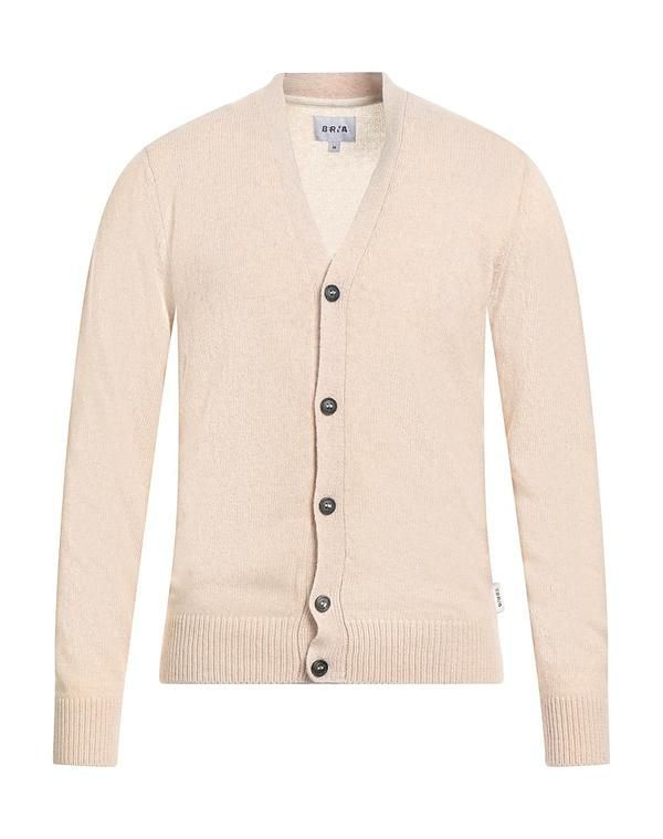 ヴェルナ メンズ アウター カーディガン BERNA Beige ベージュ