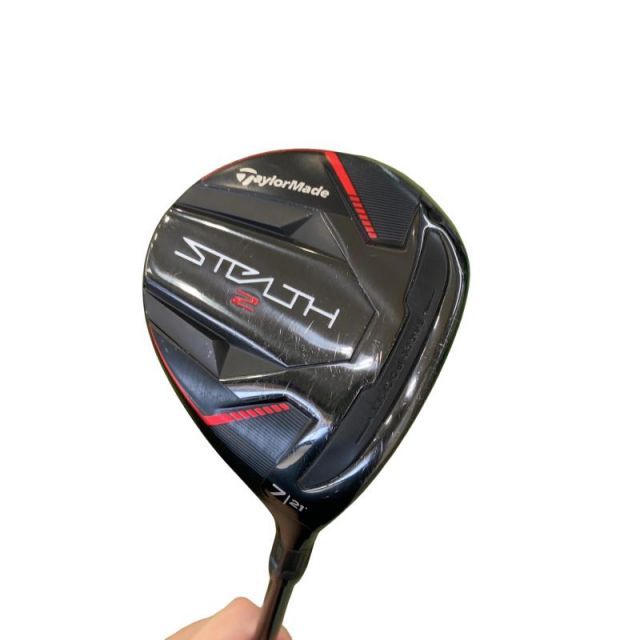 中古】 テーラーメイド STEALTH2 7W フェアウェイウッド FW TENSEI RED