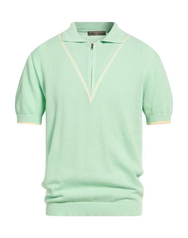 ダニエル フィエゾリ メンズ トップス ポロシャツ DANIELE FIESOLIght Green グリーン