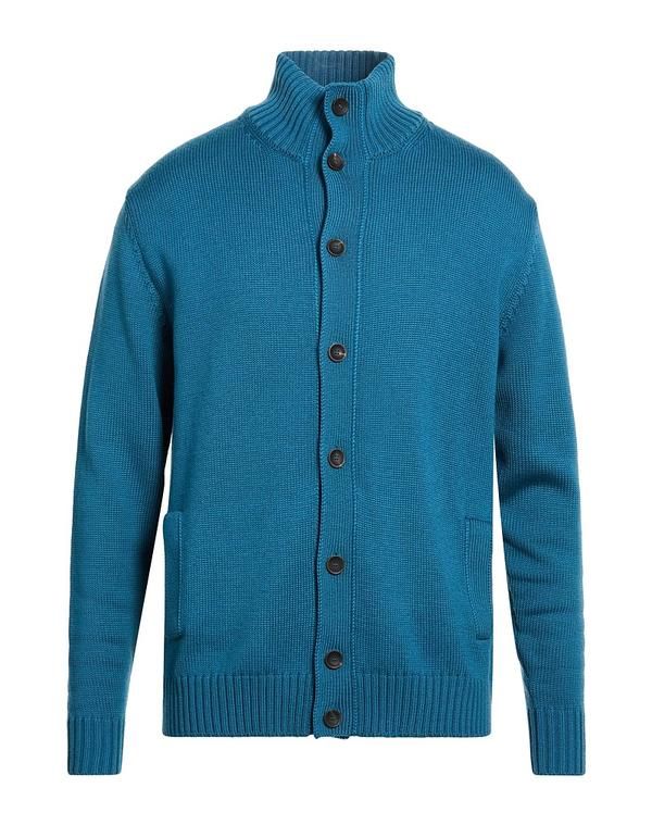 ザノーネ メンズ アウター カーディガン ZANONE Deep Teal ティール