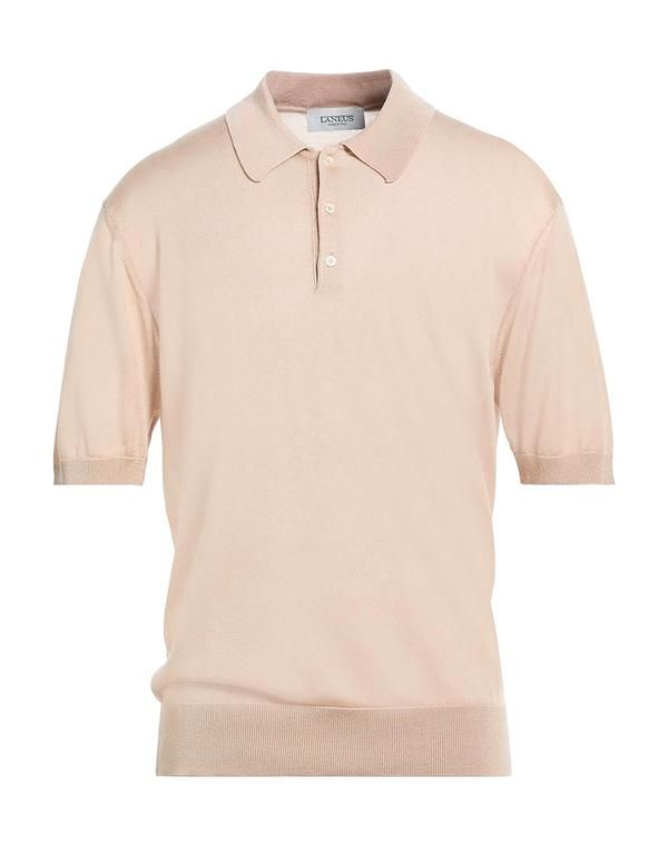 ラネウス メンズ トップス ポロシャツ LANEUS Beige ベージュ