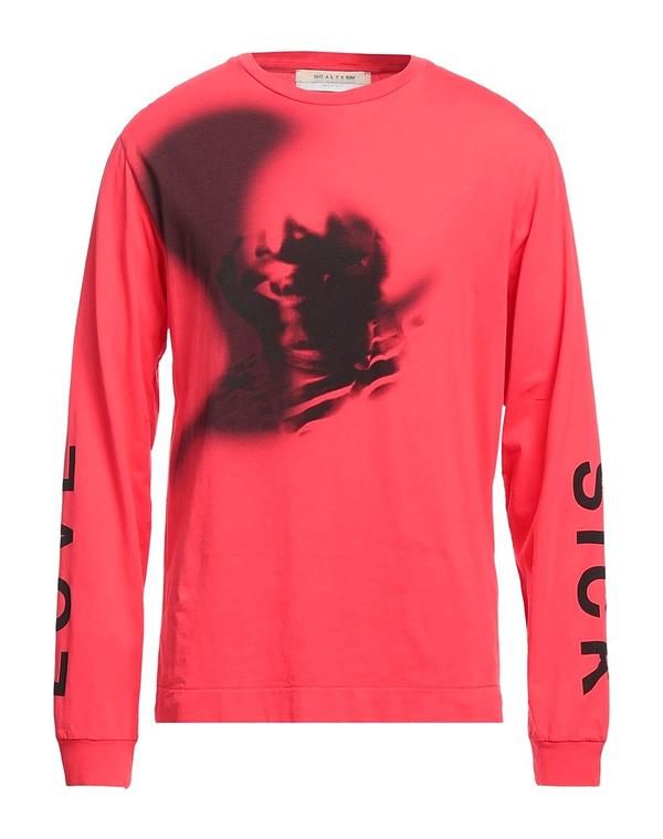 アリクス メンズ トップス Tシャツ 1017 ALYX 9SM Red レッド