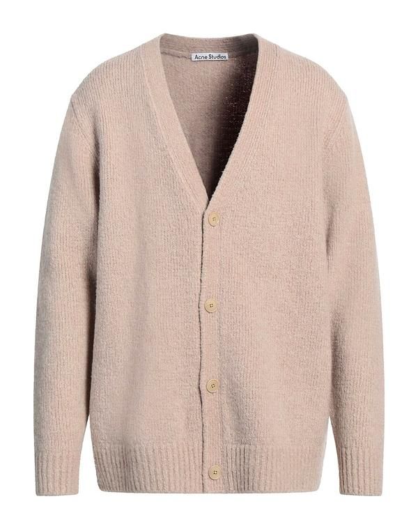 アクネ ストゥディオズ メンズ アウター カーディガン ACNE STUDIOS Beige ベージュ