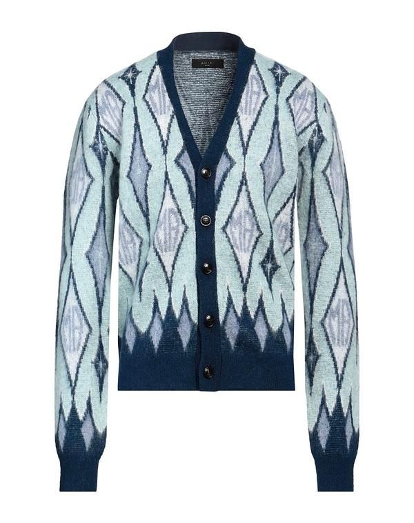 アミリ メンズ アウター カーディガン AMIRI Sky Blue ブルー