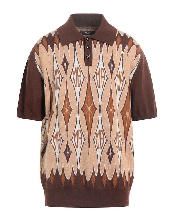 アミリ メンズ トップス ポロシャツ AMIRI Brown ブラウン