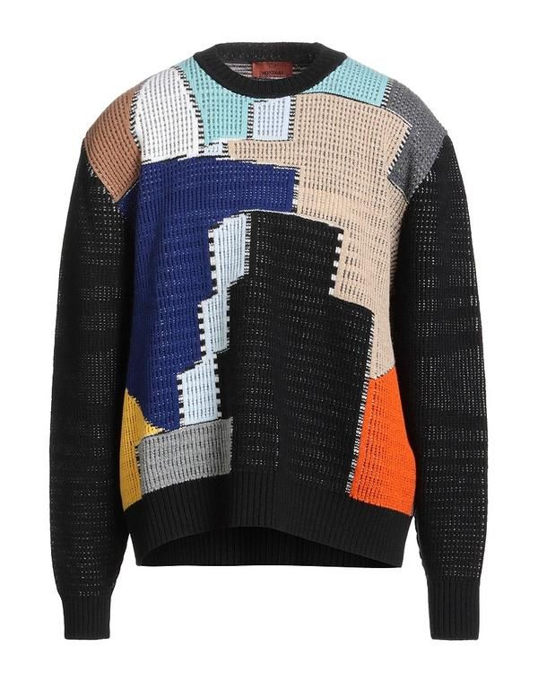 ミッソーニ メンズ トップス シャツ プルオーバー MISSONI Blue ブルー