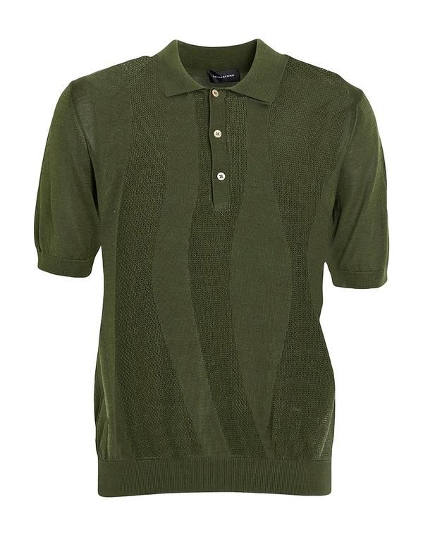 タリアトーレ メンズ トップス ポロシャツ TAGLIATORE Dark Green グリーン