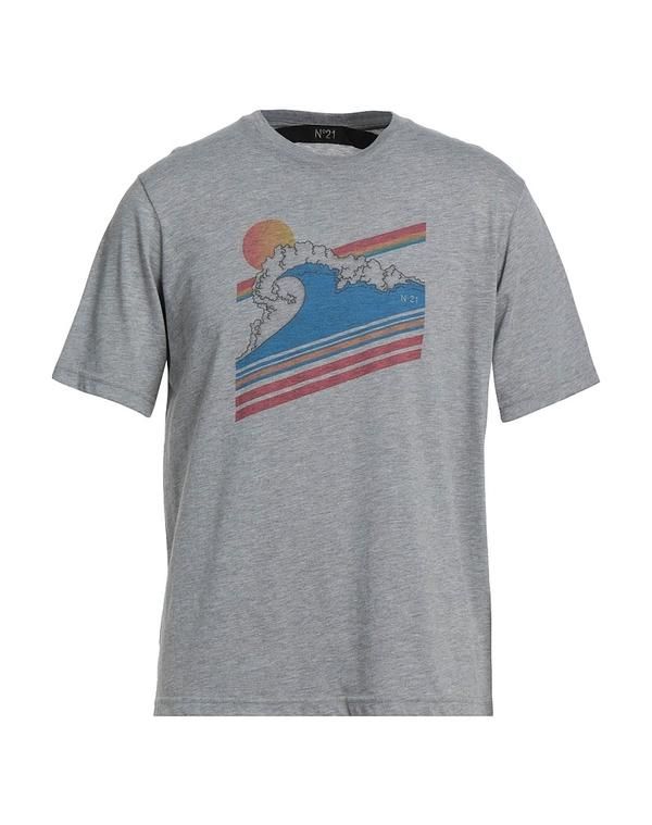 ヌメロ ヴェントゥーノ メンズ トップス Tシャツ N 21 Gray グレー