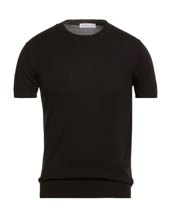 マニュエル リッツ メンズ トップス シャツ プルオーバー MANUEL RITZ Black ブラック