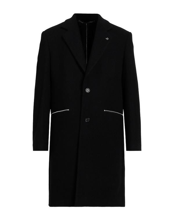 ジョン リッチモンド メンズ アウター コート JOHN RICHMOND Black ブラック