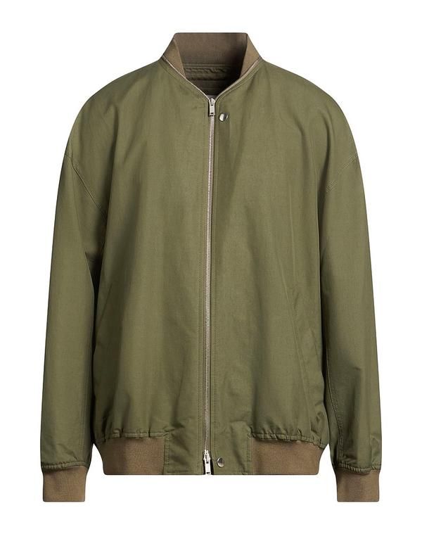 ジル・サンダー メンズ アウター ジャケット・ブルゾン ボンバージャケット JIL SANDER Military Green グリーン
