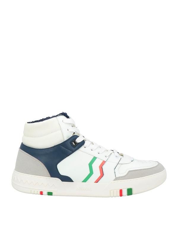 ミッソーニ メンズ シューズ スニーカー MISSONI White ホワイト