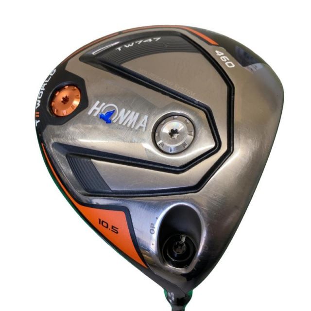 【中古】 本間ゴルフ TOUR WORLD TW747 460 10.5° ドライバー DR リシャフト (フレックスその他) メンズ 男性用 右利き 右用 Cランク ゴルフクラブ