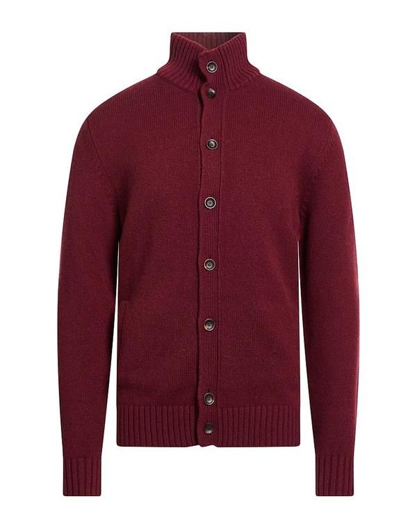 ザノーネ メンズ アウター カーディガン ZANONE Bordeaux