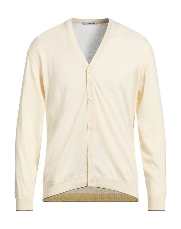 グレイ ダニエレ アレッサンドリー二 メンズ アウター カーディガン GREY DANIELE ALESSANDRINI Off White オフホワイト