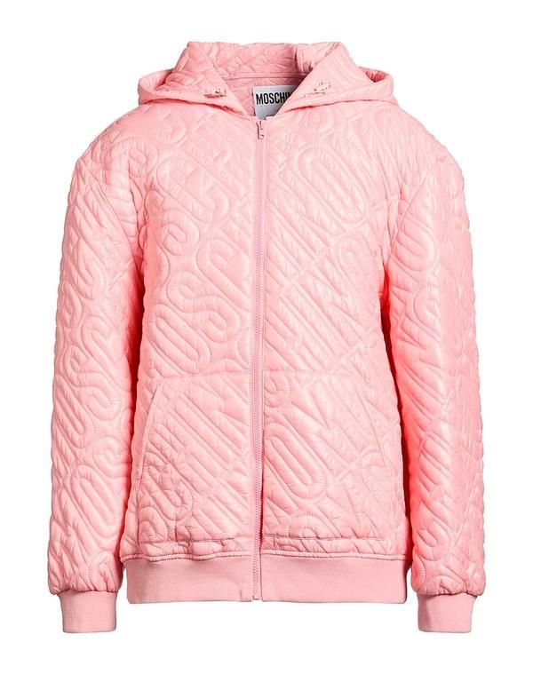 モスキーノ メンズ アウター ジャケット・ブルゾン パファージャケット MOSCHINO Pink ピンク