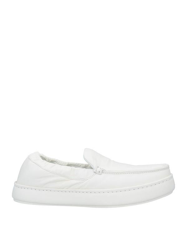 ゼニア メンズ シューズ スリッポン・ローファー モカシン ZEGNA White ホワイト