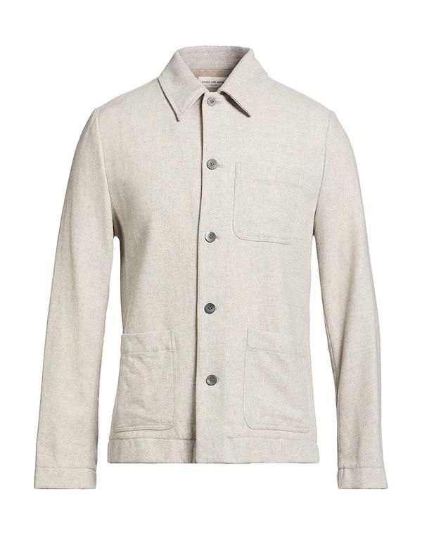 ドリス・ヴァン・ノッテン メンズ アウター ジャケット・ブルゾン DRIES VANOTEN Light Gray グレー