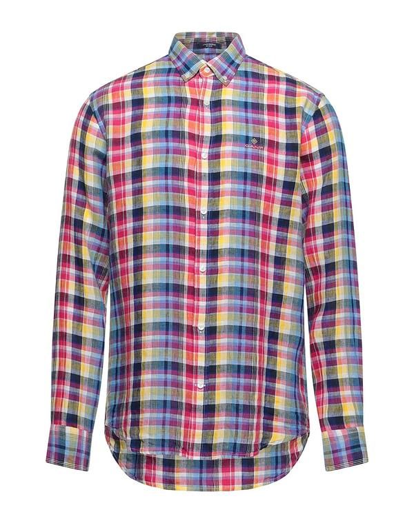 ガント メンズ トップス シャツ GANT Fuchsia フューシャ