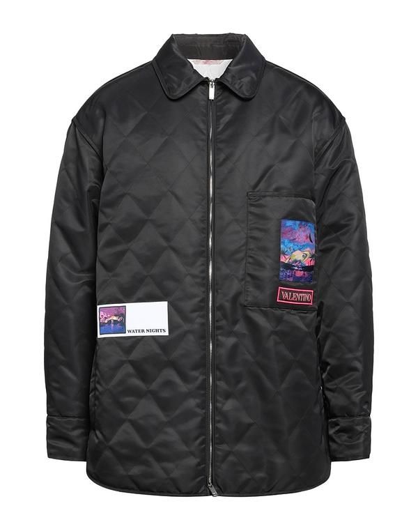 ヴァレンティノ メンズ アウター ジャケット・ブルゾン パファージャケット VALENTINO GARAVANI Black ブラック