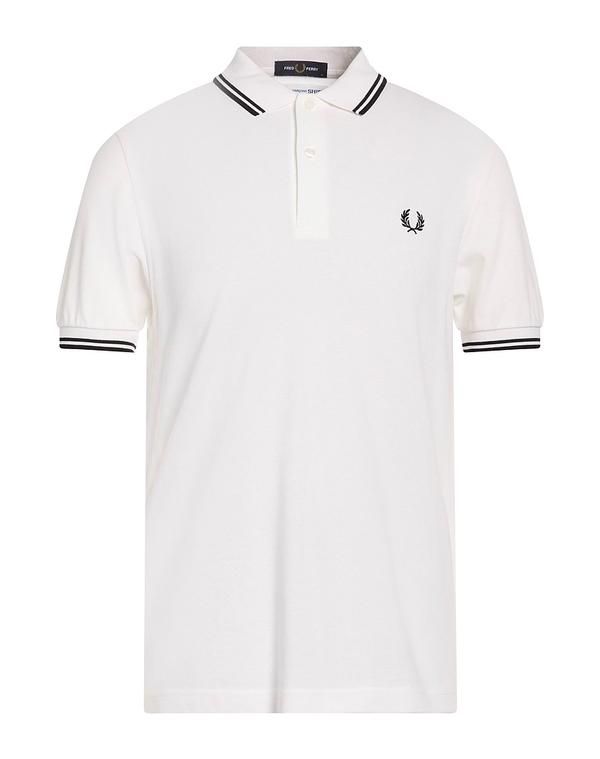 フレッドペリー メンズ トップス ポロシャツ FRED PERRY White ホワイト